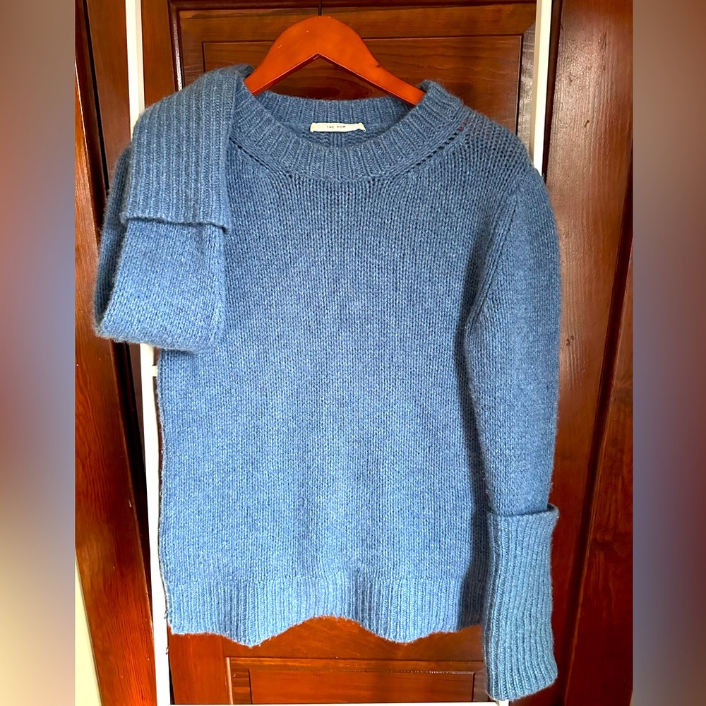 The Row Cashmere Cuffed Sweater